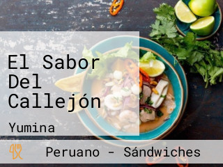 El Sabor Del Callejón