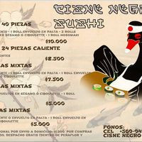 Cisne Negro-sushi