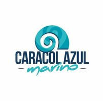 Caracol Azul Marino