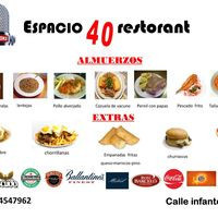 Espacio .40 Restoran